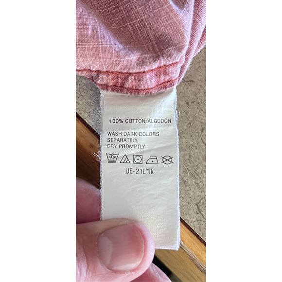 G.H. Bass & Co. Men's Red Dupplin Checkered Buttons Up Shirt Size XXL - Picture 12 of 15